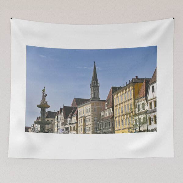 Item preview, Old buildings and church in Steyr, Upper Austria, Austria designed and sold by goceris.