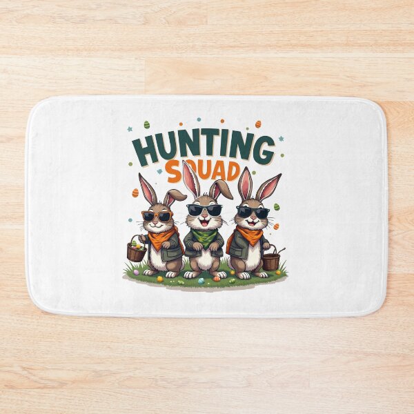 Item preview, "Hunting Squad - Cool Easter Bunny Team designed and sold by venavar.