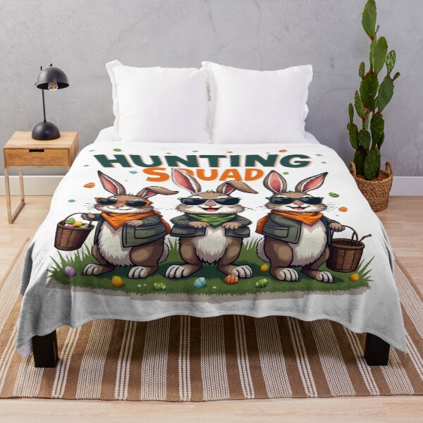 Item preview, "Hunting Squad - Cool Easter Bunny Team designed and sold by venavar.