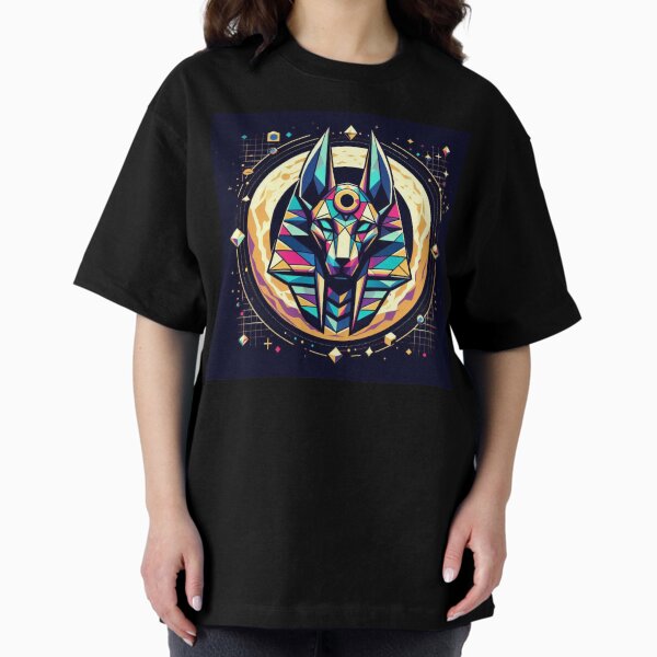 Item preview, Geometric God Anubis designed and sold by APOLLO TWENTY ONE.