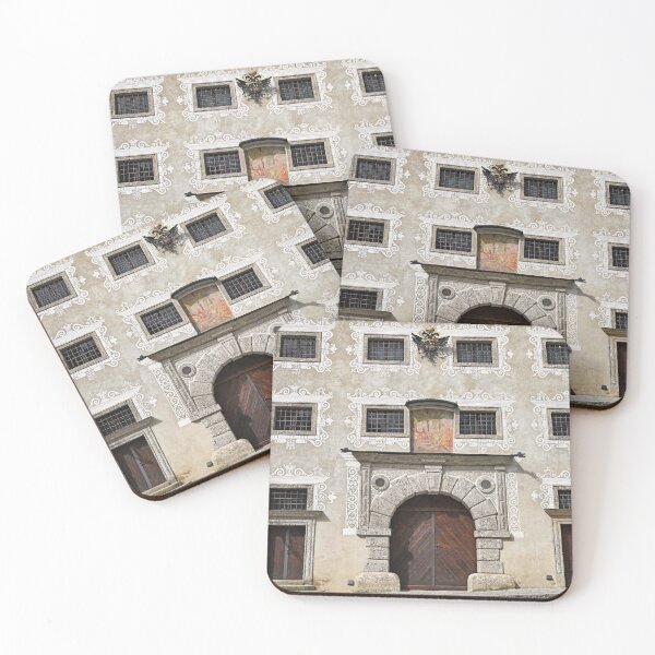 Item preview, Old building exterior wall detail in Steyr,Austria designed and sold by goceris.