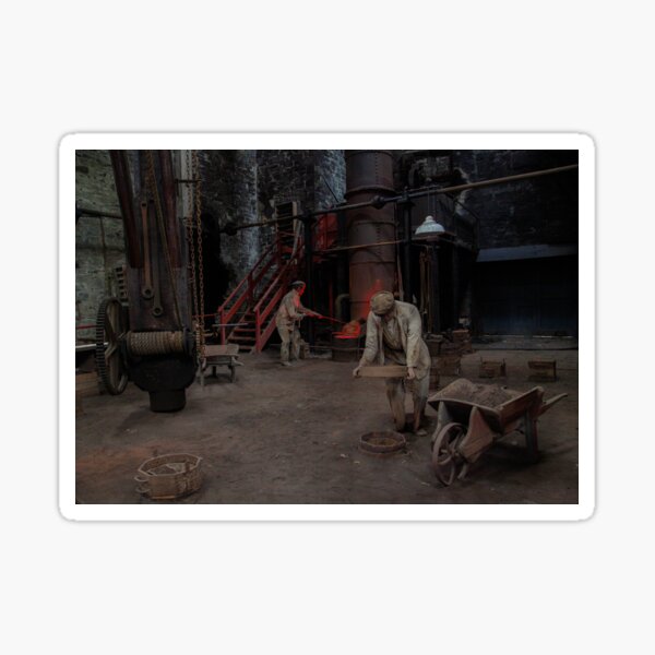 Item preview, Ironworks at The National slate museum, Llanberis designed and sold by David Patterson.