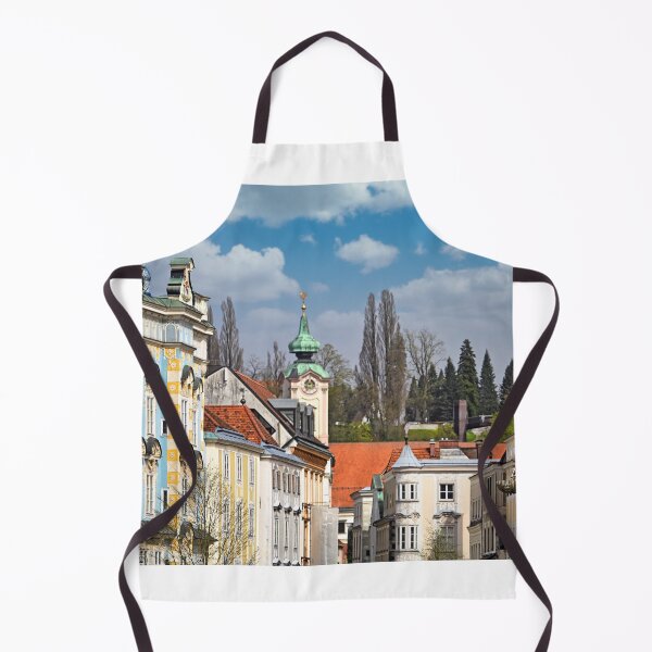 Item preview, Colorful old buildings and church in Steyr, Upper Austria, Austria designed and sold by goceris.
