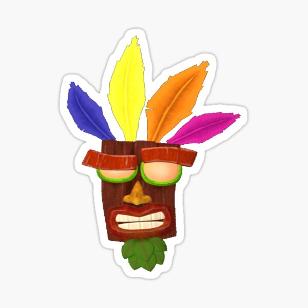 Item preview, Tiki Mask Tribal Art – Vibrant Polynesian-Inspired Design designed and sold by LAS-PRINTS.