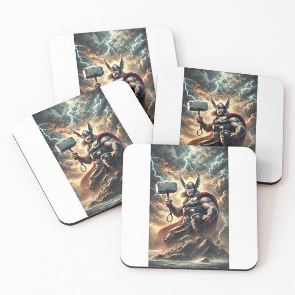 Item preview, Thor with his hammer designed and sold by CSPictures.