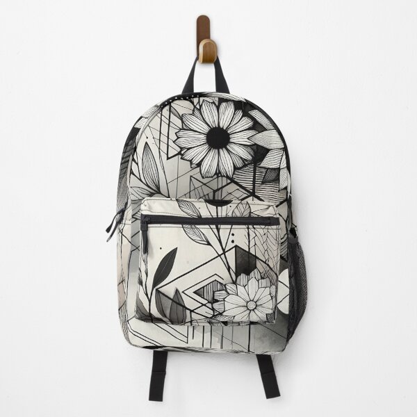 Item preview, Modern Floral Black and White Abstract Flower designed and sold by GraphicsClub.