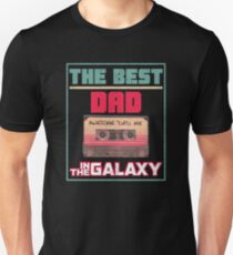 Bester Vati im Galaxie-ehrfürchtiges Vatertag-Geschenk Slim Fit T-Shirt