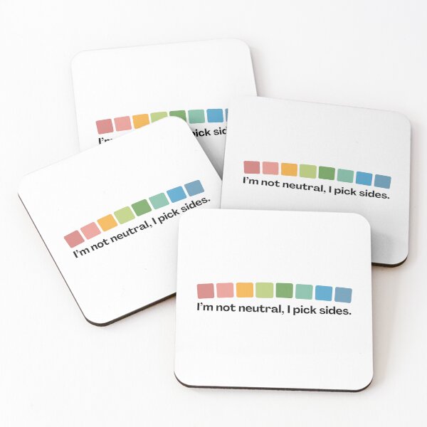 Item preview, I'm not neutral, I pick sides - Funny Science designed and sold by mimiscreativity.