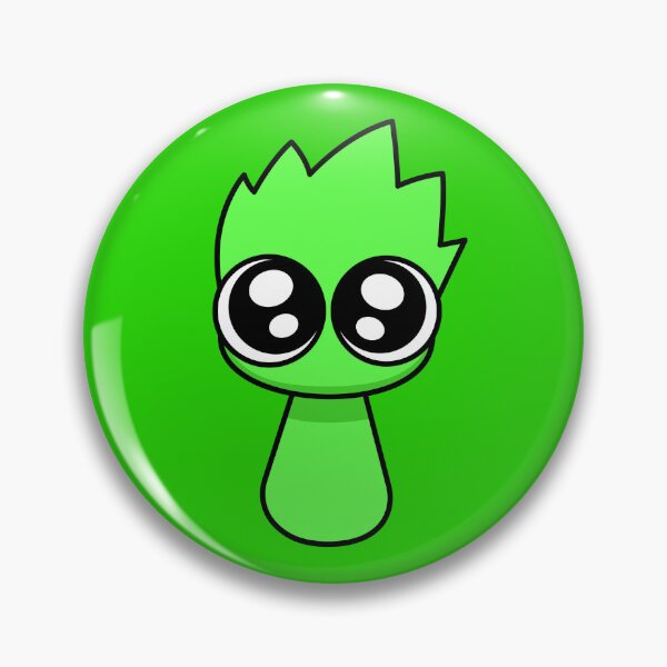 Item preview, Sprunkies Lime Cute Character designed and sold by Gamify Store.