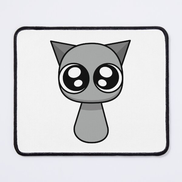 Item preview, Sprunkies Gray Cute Character designed and sold by Gamify Store.
