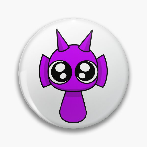 Item preview, Sprunkies Durple Cute Character designed and sold by Gamify Store.