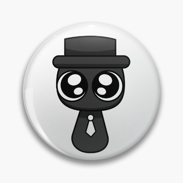 Item preview, Sprunkies Black Cute Character designed and sold by Gamify Store.