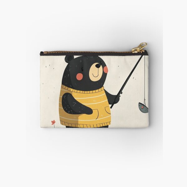 Item preview, Bear fishing designed and sold by ComfyHomeAFS.
