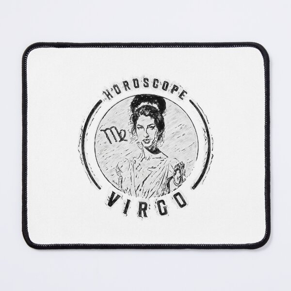 Item preview, Amy's Virgo Vibe: Black & White Retro designed and sold by Hen-C-Art.