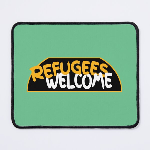 Item preview, Refugees welcome logo designed and sold by vibeno1.