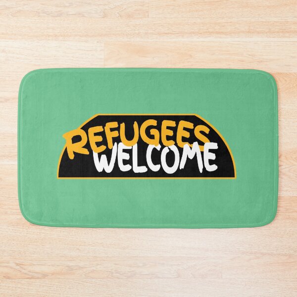 Item preview, Refugees welcome logo designed and sold by vibeno1.