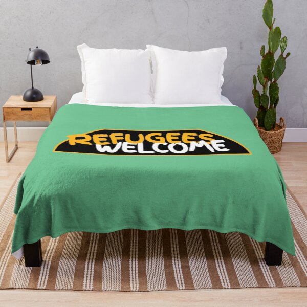 Item preview, Refugees welcome logo designed and sold by vibeno1.