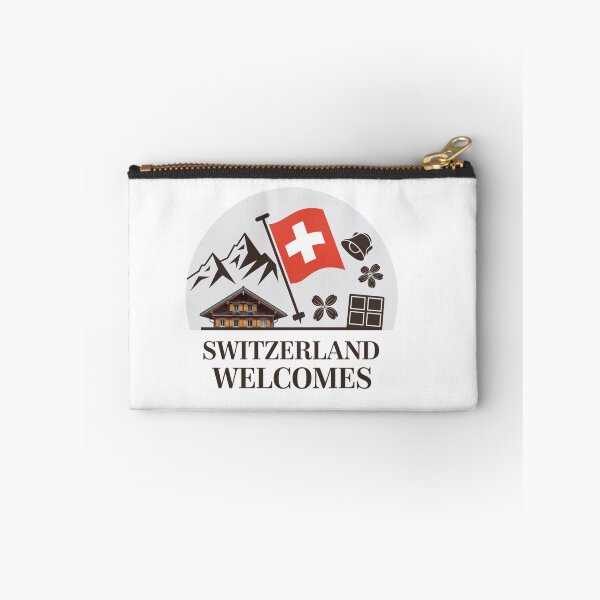 Item preview, Switzerland Welcomes Flag Map Alps, Matterhorn designed and sold by AnimalsDH305.
