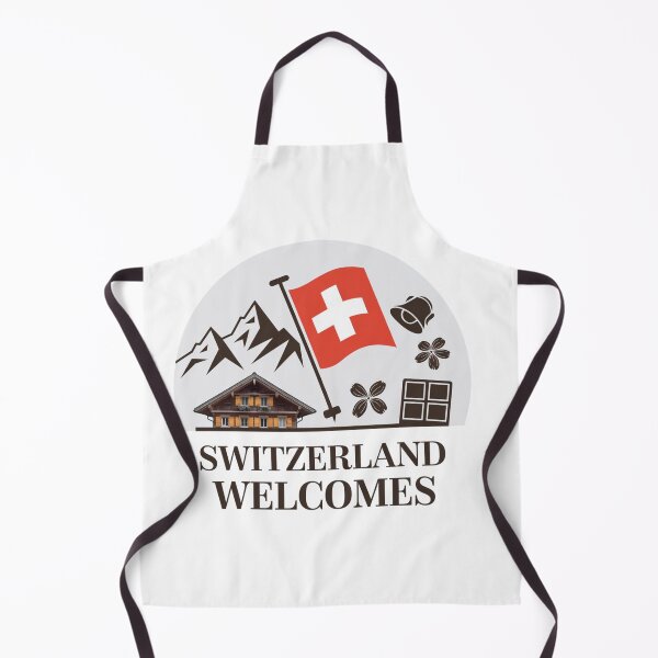 Item preview, Switzerland Welcomes Flag Map Alps, Matterhorn designed and sold by AnimalsDH305.