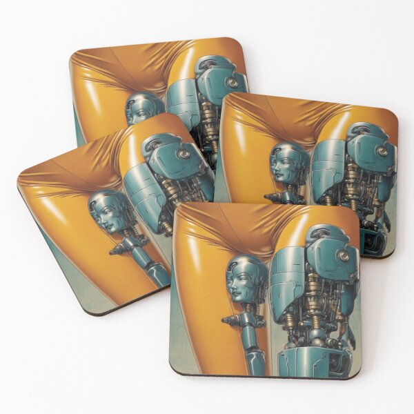 Item preview, Robot Shunga Imitation Japanese Erotica #74 designed and sold by NickWhittleArt.