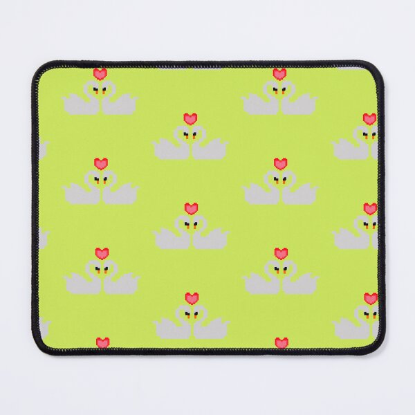 Item preview, Pixel Art Swans in Love Harmony designed and sold by K1llexx.