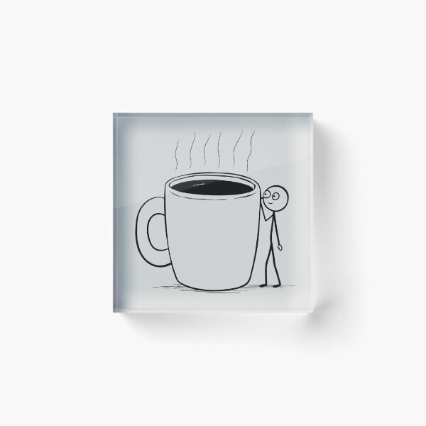 Item preview, Stickman Coffee Power designed and sold by SignumShop.