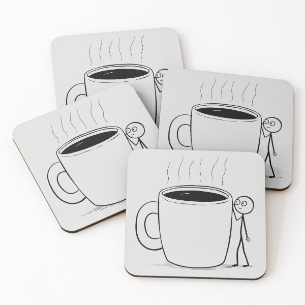 Item preview, Stickman Coffee Power designed and sold by SignumShop.