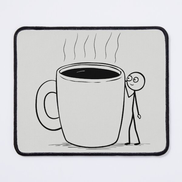 Item preview, Stickman Coffee Power designed and sold by SignumShop.