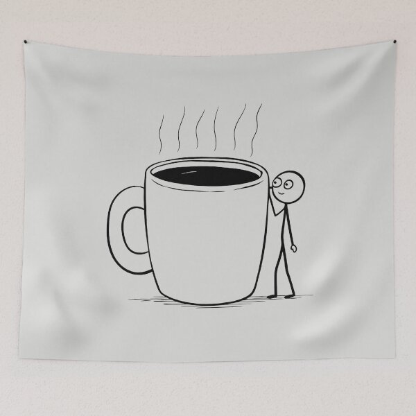 Item preview, Stickman Coffee Power designed and sold by SignumShop.