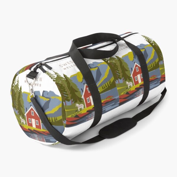 Item preview, Sweden Welcomes Flag Map Sztokholm, Gothenburg, Malmö designed and sold by AnimalsDH305.