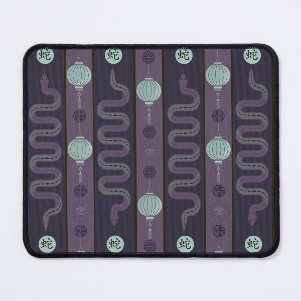 Item preview, SNAKE SERENADE - MULLED WINE designed and sold by Carina Parry Studios.