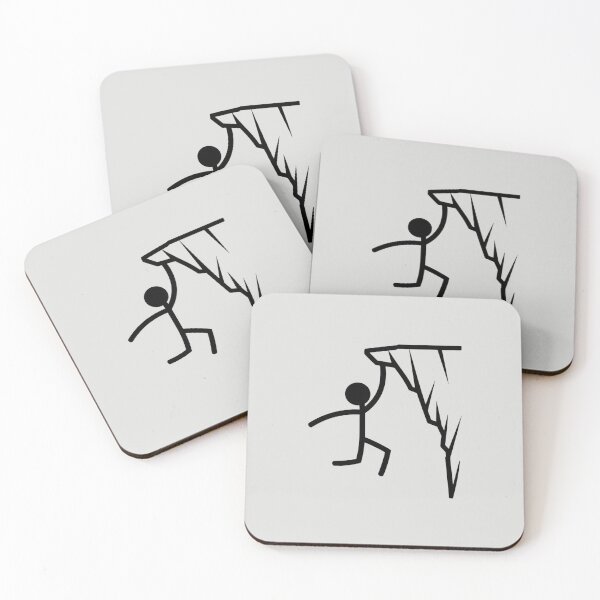 Item preview, Stickman Hang in There designed and sold by SignumShop.