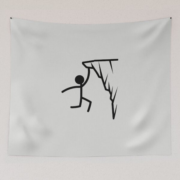 Item preview, Stickman Hang in There designed and sold by SignumShop.
