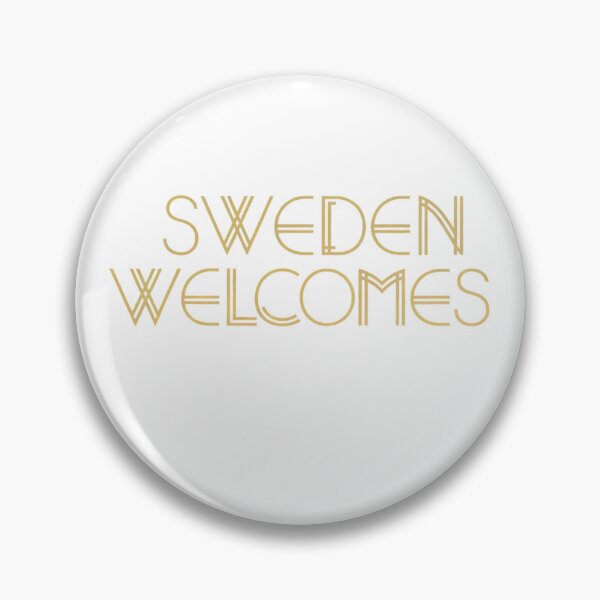 Item preview, Sweden Welcomes Flag Map Sztokholm, Gothenburg, Malmö designed and sold by AnimalsDH305.