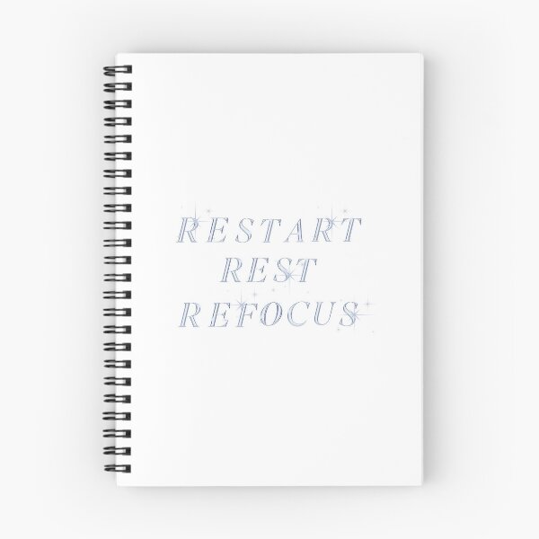 Item preview, Restart. Rest. Refocus.  designed and sold by korysjournal.