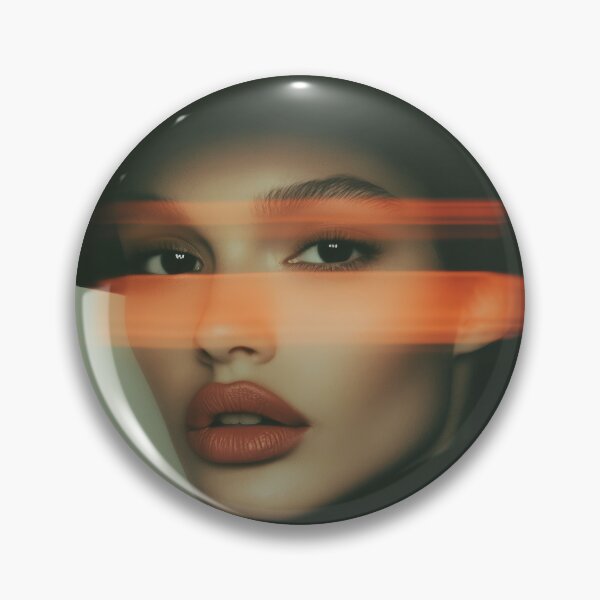 Item preview, Woman in Black Hat with Orange Light designed and sold by ArtSE46.