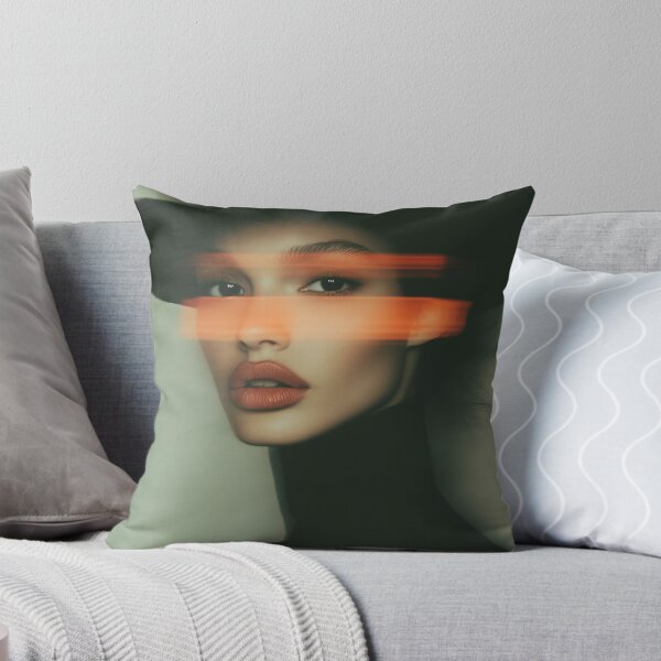 Item preview, Woman in Black Hat with Orange Light designed and sold by ArtSE46.