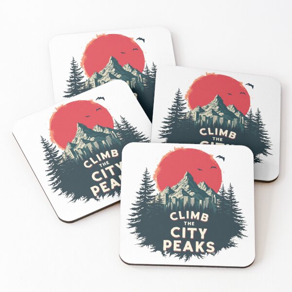 Item preview, Climb The City Peaks – Mountaineer Adventures Await designed and sold by Blok45.