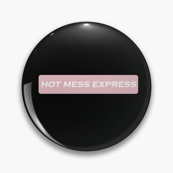 Item preview, hot mess express - pink designed and sold by House Sparrow.