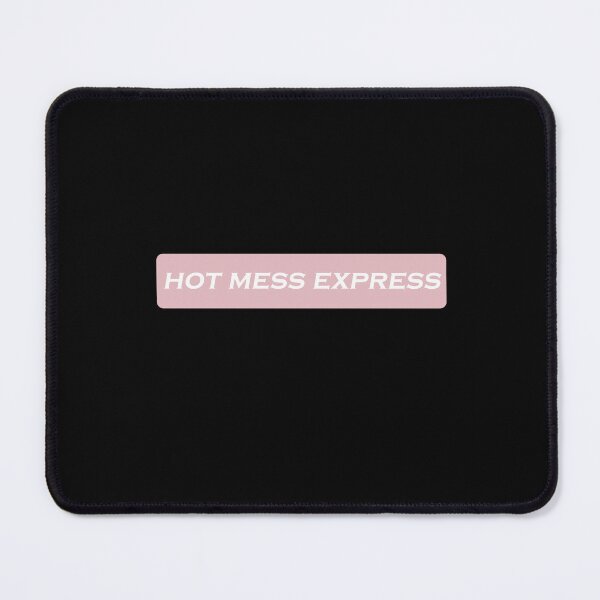 Item preview, hot mess express - pink designed and sold by House Sparrow.