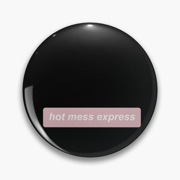 Item preview, hot mess express - pink designed and sold by House Sparrow.