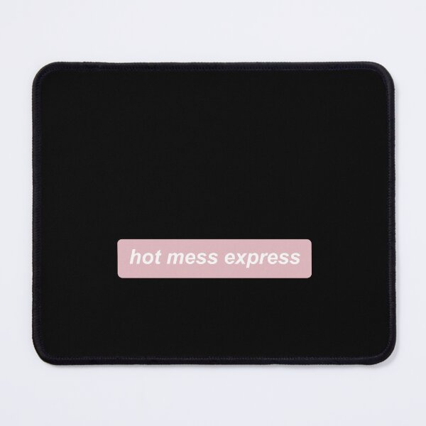 Item preview, hot mess express - pink designed and sold by House Sparrow.
