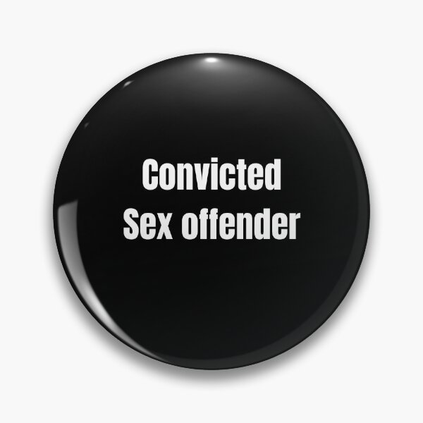 Item preview, Convicted Sex Offender | Brainrot Black Humor Meme Shirt designed and sold by ManuelMuse.
