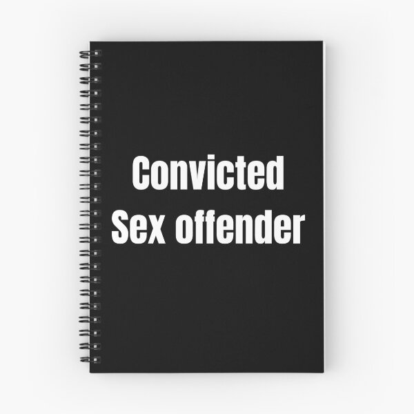 Item preview, Convicted Sex Offender | Brainrot Black Humor Meme Shirt designed and sold by ManuelMuse.