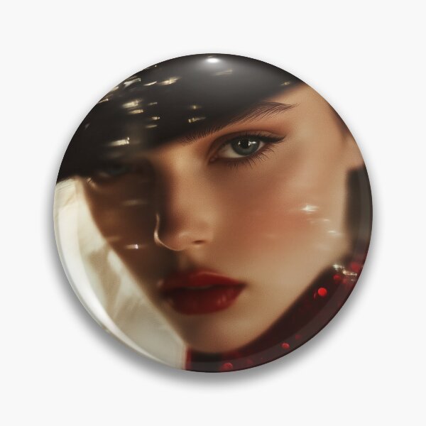 Item preview, Mysterious woman in red and black hat designed and sold by ArtSE46.