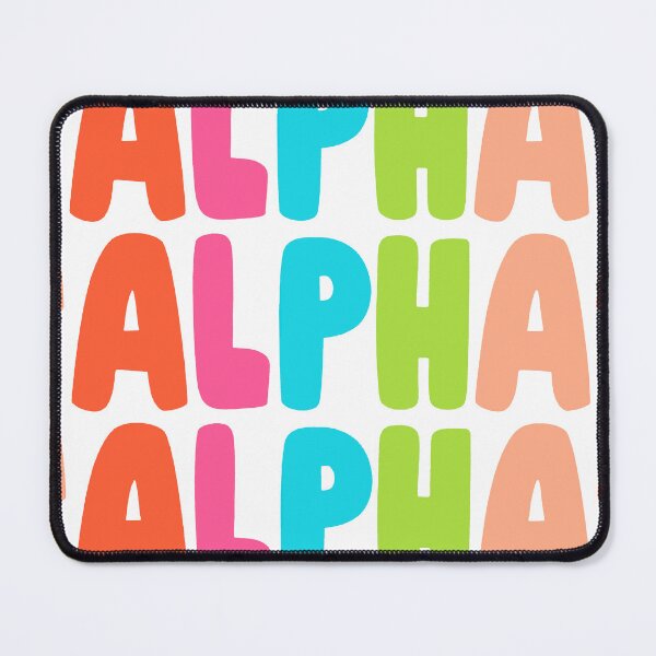 Item preview, ALPHA designed and sold by FreshArtFusion.