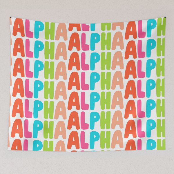 Item preview, ALPHA designed and sold by FreshArtFusion.