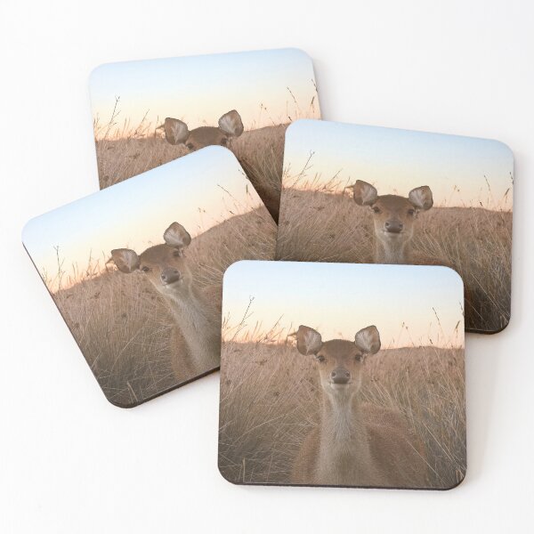 Item preview, Dreamy Sunset Deer Portrait. designed and sold by Kate4721.