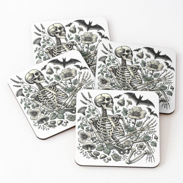 Item preview, Botanical Bones: A Fusion of Nature and Mortality designed and sold by LunieCore.