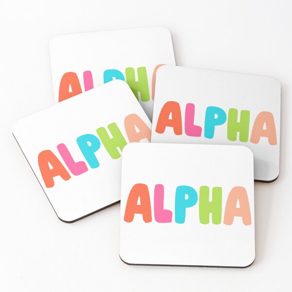 Item preview, ALPHA designed and sold by FreshArtFusion.